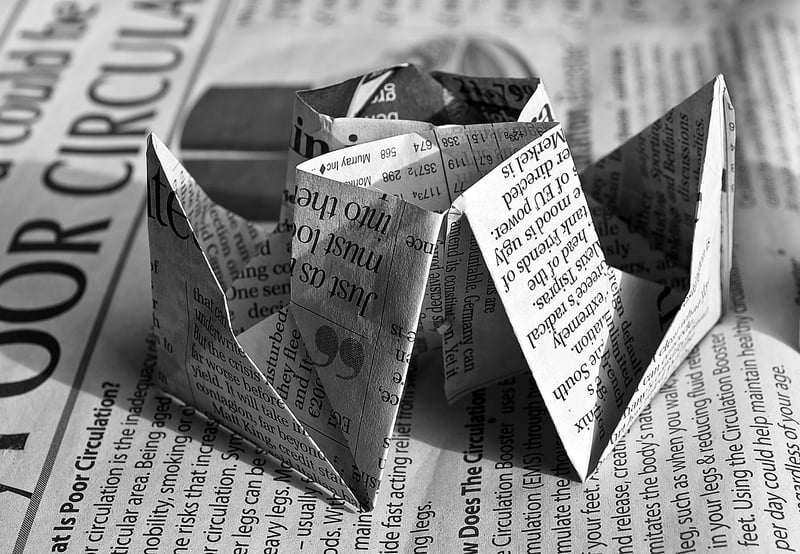 Newspaper Wall Art